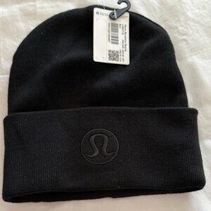 NEW Lululemon,  Unisex,  Warm Revelation  Black Beanie Hat